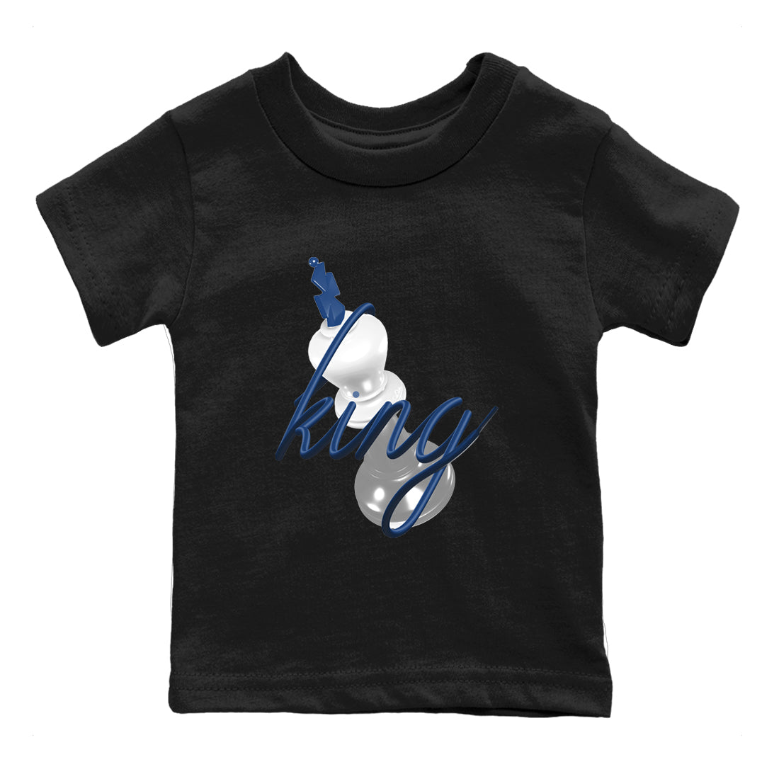 Sneaker match tees – Sneaker Tees To Match Air Jordan 9 Flint Grey Shoes – 3D King Kids T-Shirt Black 2