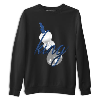 Sneaker match tees – Sneaker Tees To Match Air Jordan 9 Flint Grey Shoes – 3D King Tee Black 2