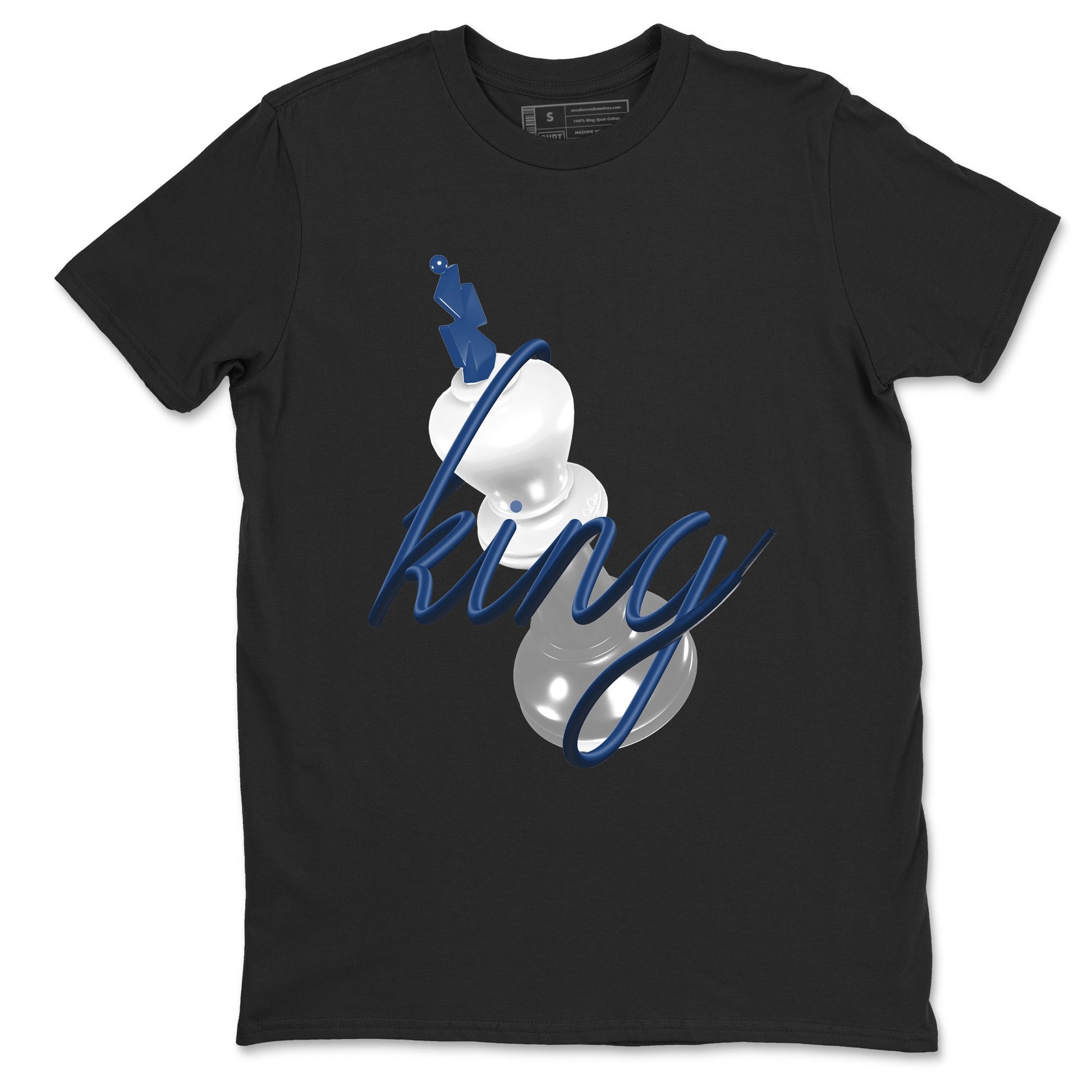 Sneaker match tees – Sneaker Tees To Match Air Jordan 9 Flint Grey Shoes – 3D King Tee Black 2