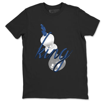 Sneaker match tees – Sneaker Tees To Match Air Jordan 9 Flint Grey Shoes – 3D King Tee Black 2
