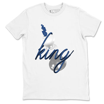 Sneaker match tees – Sneaker Tees To Match Air Jordan 9 Flint Grey Shoes – 3D King Tee White 2