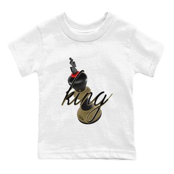 9s Olive shirts to match jordans 3D King sneaker match tees Air Jordan 9 Olive match shoes to clothes SNRT Sneaker Tees Youth Baby White 2 tee