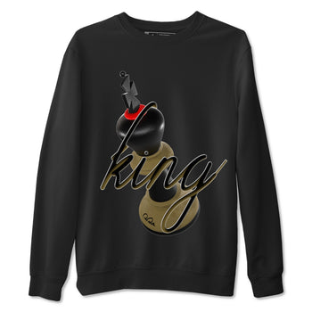 9s Olive shirts to match jordans 3D King sneaker match tees Air Jordan 9 Olive match shoes to clothes SNRT Sneaker Tees unisex cotton Black 2 shirts