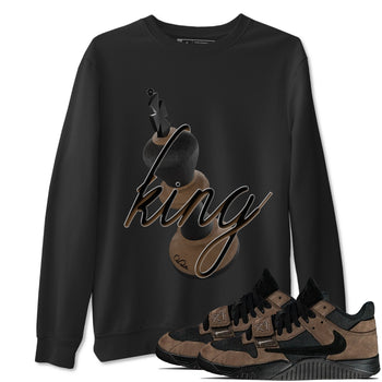 Jordan Jumpman Jack TR Travis Scott Dark Mocha shirts to match jordans 3D King sneaker match tees Jordan Jumpman Jack Travis Scott Dark Mocha match shoes to clothes SNRT Sneaker Tees unisex cotton Black 1 shirts