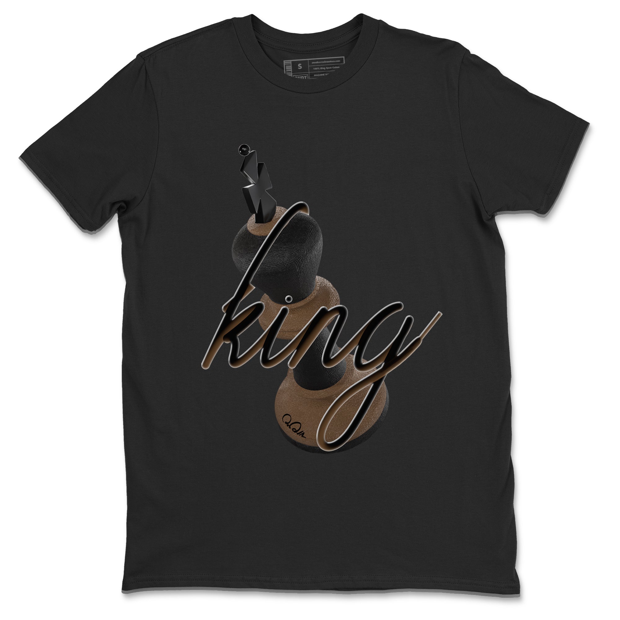 Jordan Jumpman Jack TR Travis Scott Dark Mocha shirts to match jordans 3D King sneaker match tees Jordan Jumpman Jack Travis Scott Dark Mocha match shoes to clothes SNRT Sneaker Tees unisex cotton Black 2 shirts