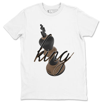 Jordan Jumpman Jack TR Travis Scott Dark Mocha shirts to match jordans 3D King sneaker match tees Jordan Jumpman Jack Travis Scott Dark Mocha match shoes to clothes SNRT Sneaker Tees unisex cotton White 2 shirts