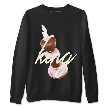Dunk Cacao Wow And Pink Foam shirts to match jordans 3D King sneaker match tees Dunk Cacao Wow And Pink Foam SNRT Sneaker Tees streetwear brand Black 2 unisex cotton tee