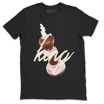 Dunk Cacao Wow And Pink Foam shirts to match jordans 3D King sneaker match tees Dunk Cacao Wow And Pink Foam SNRT Sneaker Tees streetwear brand Black 2 unisex cotton tee