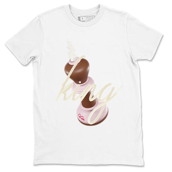 Dunk Cacao Wow And Pink Foam shirts to match jordans 3D King sneaker match tees Dunk Cacao Wow And Pink Foam SNRT Sneaker Tees streetwear brand White 2 unisex cotton tee