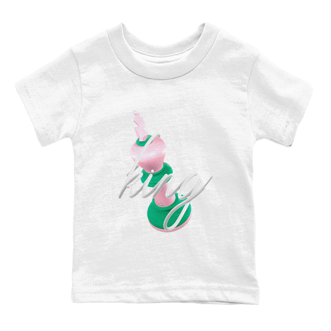 Dunk Low Medium Soft Pink Malachite shirt to match jordans 3D King sneaker tees Dunk Retro SE Medium Soft Pink Malachite SNRT sneaker release tees baby toddler White 2 cotton Shirt