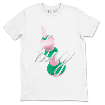 Dunk Low Medium Soft Pink Malachite shirt to match jordans 3D King sneaker tees Dunk Retro SE Medium Soft Pink Malachite SNRT Sneaker Release Tees unisex cotton White 2 crew neck shirt