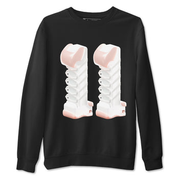 11s Legend Pink shirts to match jordans 3D Number 11 sneaker match tees Air Jordan 11 Legend Pink SNRT Sneaker Tees streetwear brand Black 2 unisex cotton tee