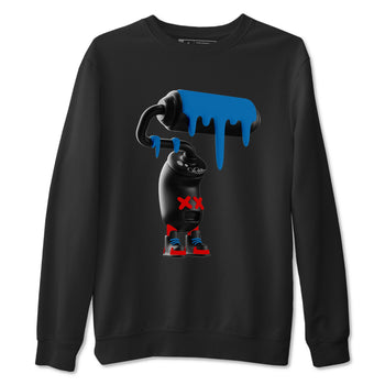 3D Paint Roller sneaker match t-shirt styled to complete your fit with the Air Jordan 3 Rare Air sneakers, shown in Black 2.