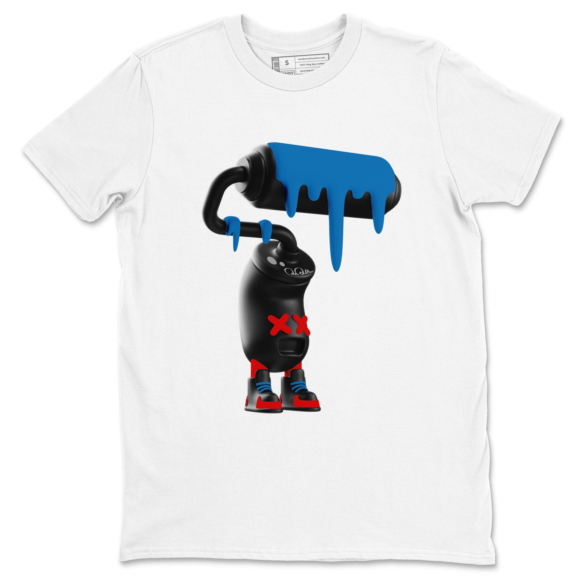 3D Paint Roller sneaker match t-shirt styled to complete your fit with the Air Jordan 3 Rare Air sneakers, shown in White 2.