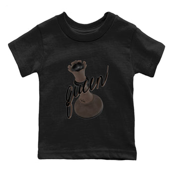 Air Jordan 1 Travis Scott Velvet Brown shirts to match jordans 3D Queen sneaker match tees Travis Scott x Air Jordan 1 Low OG Velvet Brown best t shirts to wear with jordans SNRT Sneaker Tees Youth Baby Black 2 tee