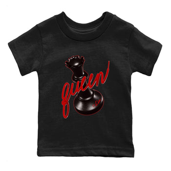Jordan 11 Low Bred t-shirts to match jordans 3d Queen sneaker match tees Air Jordan 11 Bred graphic tee for sneakerheads SNRT Sneaker Tees Youth Baby Black 2 tee
