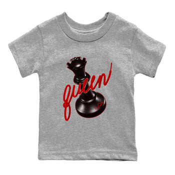 Jordan 11 Low Bred t-shirts to match jordans 3d Queen sneaker match tees Air Jordan 11 Bred graphic tee for sneakerheads SNRT Sneaker Tees Youth Baby Heather Grey 2 tee