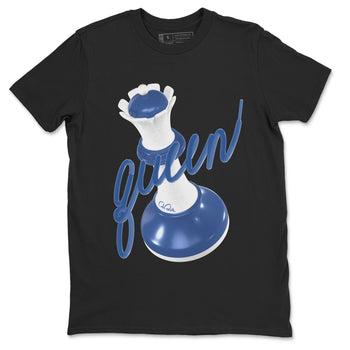 11s Diffused Blue Shirts To Match Jordans 3D Queen sneaker match tees Air Jordan 11 Diffused Blue Tee SNRT Sneaker Release Tees unisex cotton Black 2 crew neck shirts