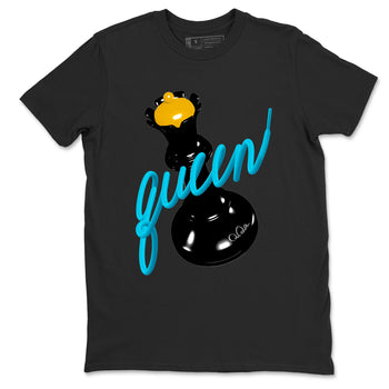 Sneaker match tees – Sneaker Tees To Match Air Jordan 11 Gamma Shoes – 3D Queen Tee Black 2