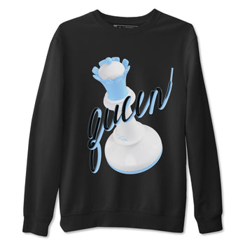 11s Retro Legend Blue shirts to match jordans 3D Queen sneaker match tees Air Jordan 11 Legend Blue best t shirts to wear with jordans SNRT Sneaker Tees unisex cotton Black 2 shirts