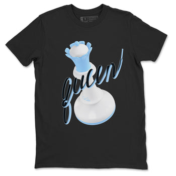 11s Retro Legend Blue shirts to match jordans 3D Queen sneaker match tees Air Jordan 11 Legend Blue best t shirts to wear with jordans SNRT Sneaker Tees unisex cotton Black 2 shirts