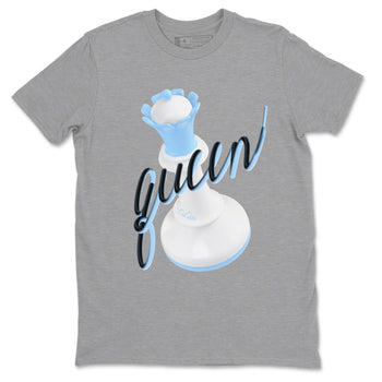 11s Retro Legend Blue shirts to match jordans 3D Queen sneaker match tees Air Jordan 11 Legend Blue best t shirts to wear with jordans SNRT Sneaker Tees unisex cotton Heather Grey 2 shirts