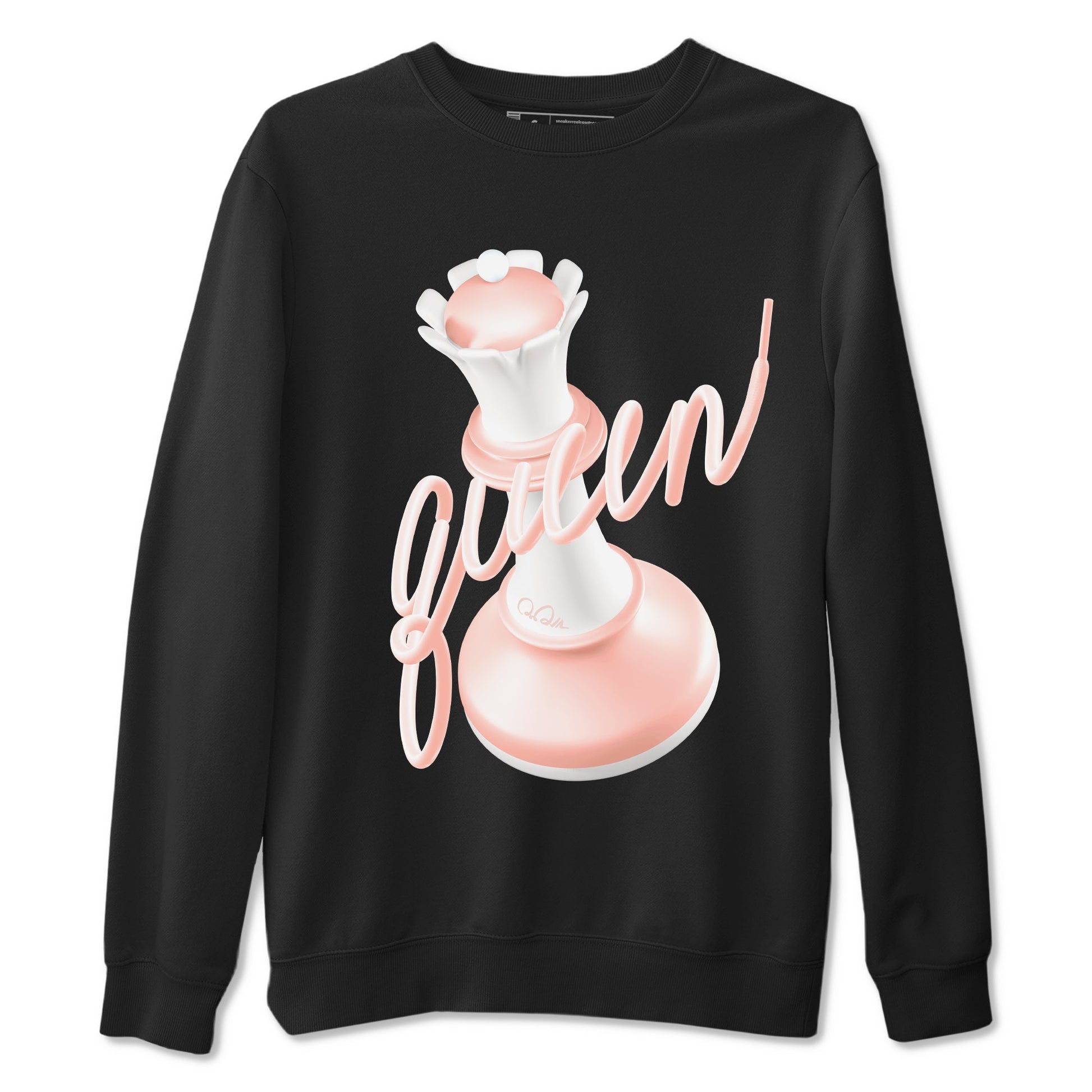 11s Legend Pink shirts to match jordans 3D Queen sneaker match tees Air Jordan 11 Legend Pink SNRT Sneaker Tees streetwear brand Black 2 unisex cotton tee