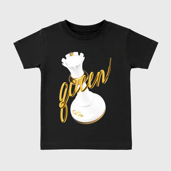 Sneaker match tees – Sneaker Tees To Match Air Jordan 11 Mother's Day Shoes – 3D Queen Kids T-Shirt Black 2