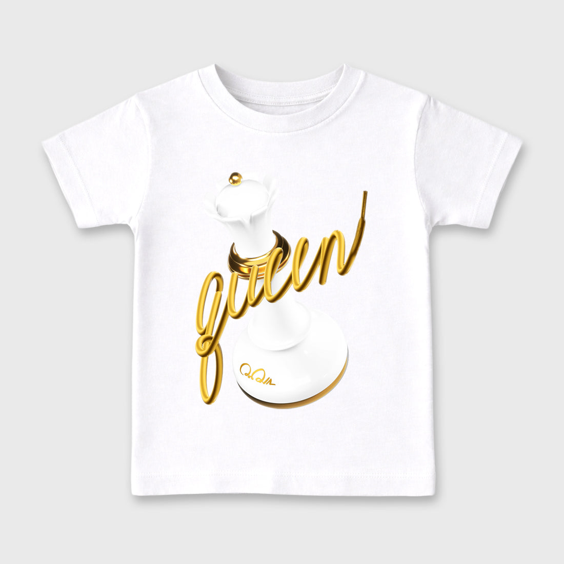 Sneaker match tees – Sneaker Tees To Match Air Jordan 11 Mother's Day Shoes – 3D Queen Kids T-Shirt White 2