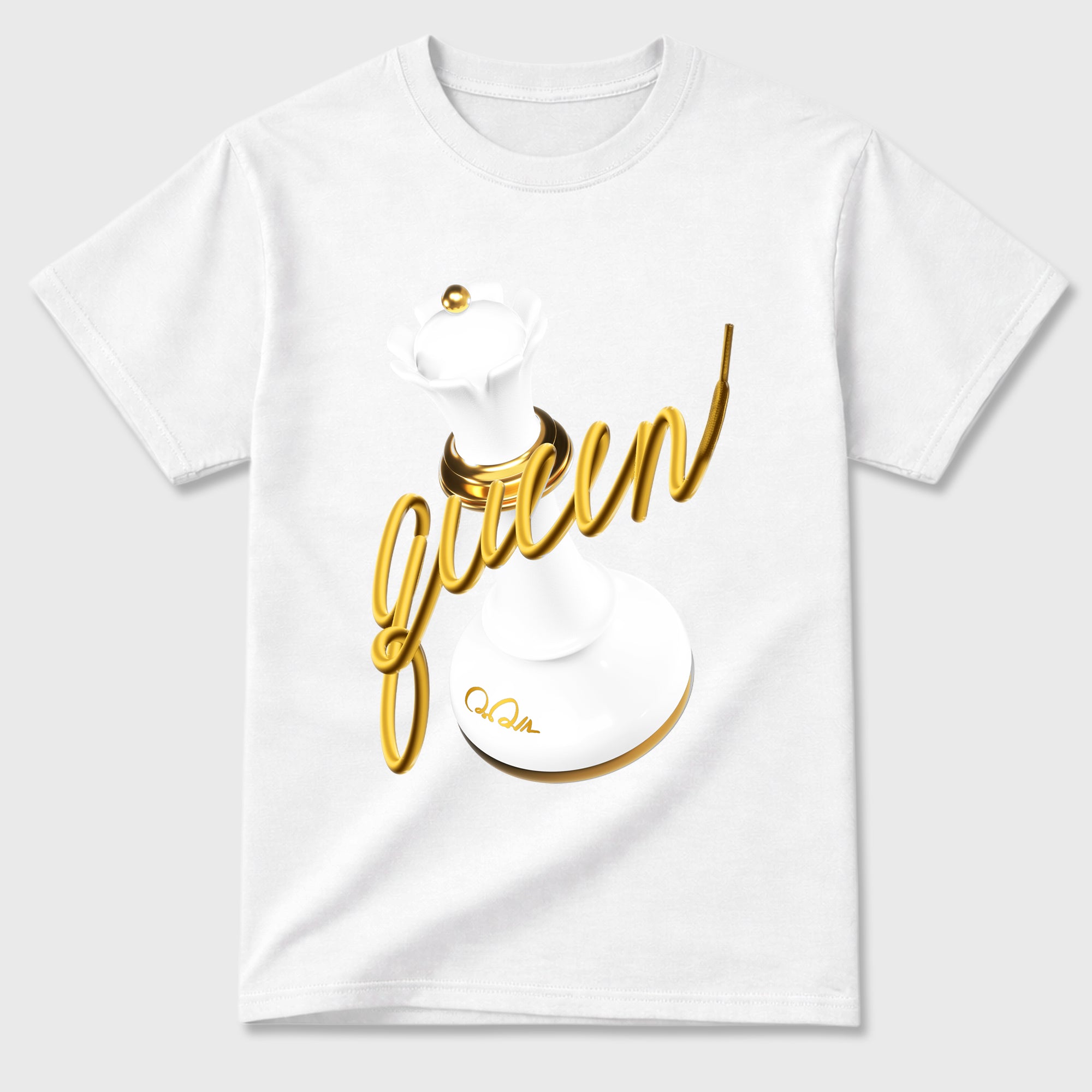 Sneaker match tees – Sneaker Tees To Match Air Jordan 11 Mother's Day Shoes – 3D Queen Tee White 2