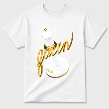 Sneaker match tees – Sneaker Tees To Match Air Jordan 11 Mother's Day Shoes – 3D Queen Tee White 2