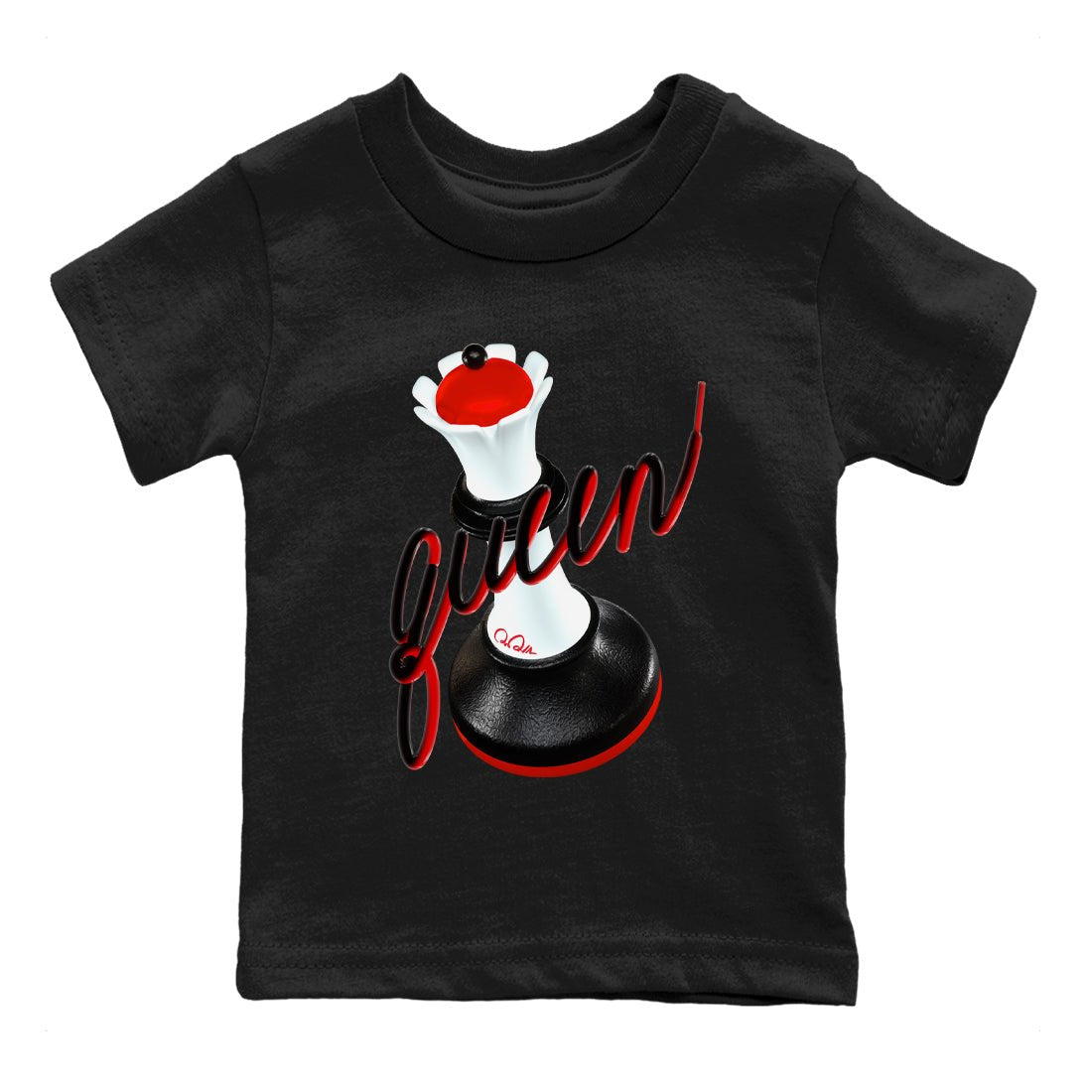 12s Taxi Flip shirts to match jordans 3D Queen sneaker match tees Air Jordan 12 Taxi Flip SNRT Sneaker Tees streetwear brand Baby and Youth Black 2 cotton tee