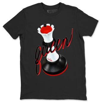 12s Taxi Flip shirts to match jordans 3D Queen sneaker match tees Air Jordan 12 Taxi Flip SNRT Sneaker Tees streetwear brand Black 2 unisex cotton tee
