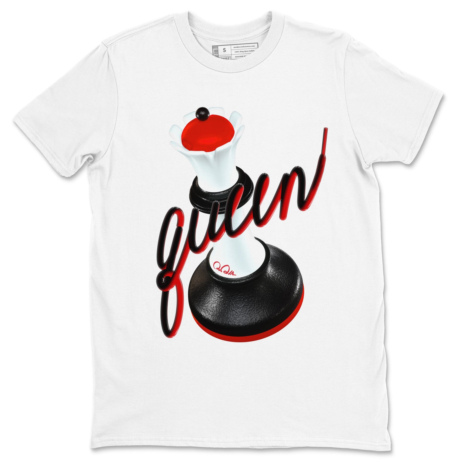 12s Taxi Flip shirts to match jordans 3D Queen sneaker match tees Air Jordan 12 Taxi Flip SNRT Sneaker Tees streetwear brand White 2 unisex cotton tee