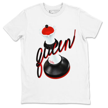 12s Taxi Flip shirts to match jordans 3D Queen sneaker match tees Air Jordan 12 Taxi Flip SNRT Sneaker Tees streetwear brand White 2 unisex cotton tee