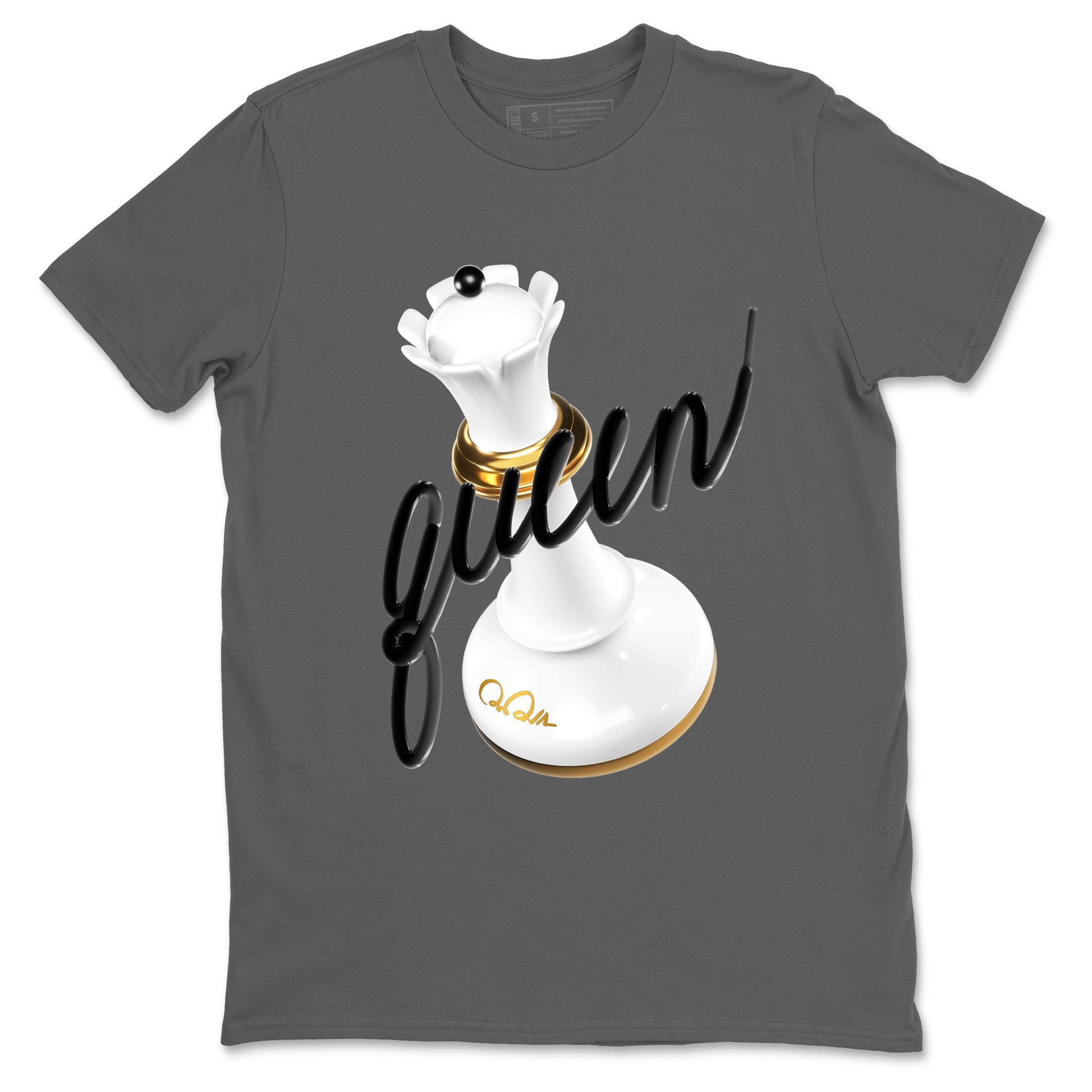 12s Taxi Sneaker match tees – Sneaker Tees To Match Air Jordan 12 Taxi Shoes – 3D Queen Tee Cool Grey 2