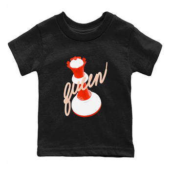 13s Dune Red shirts to match jordans 3D Queen sneaker match tees Air Jordan 13 Dune Red SNRT Sneaker Tees streetwear brand Baby and Youth Black 2 cotton tee