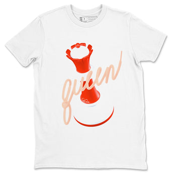 13s Dune Red shirts to match jordans 3D Queen sneaker match tees Air Jordan 13 Dune Red SNRT Sneaker Tees streetwear brand White 2 unisex cotton tee