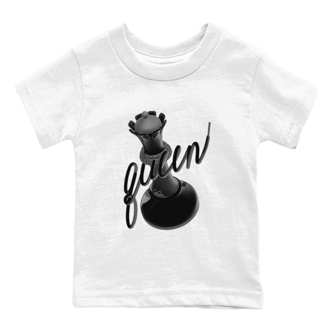 Air Jordan 3 Black Cat shirts to match jordans 3D Queen sneaker tees 3s Retro Black Cat best t-shirts to wear with jordans SNRT Sneaker Tees Youth Baby White 2 tee