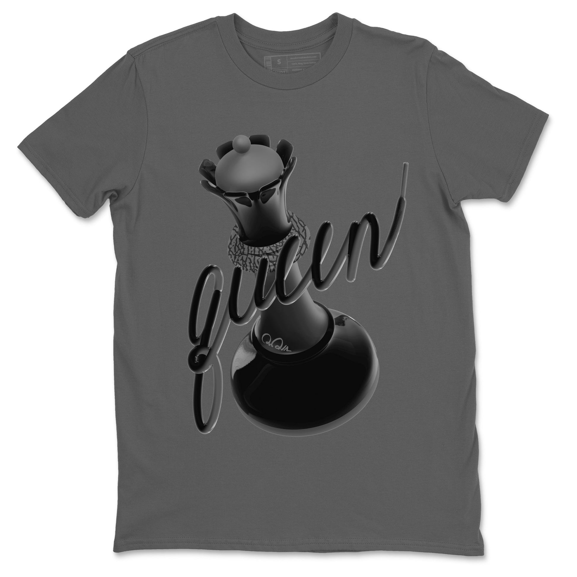 Air Jordan 3 Black Cat shirts to match jordans 3D Queen sneaker tees 3s Retro Black Cat best t-shirts to wear with jordans SNRT Sneaker Tees unisex cotton Cool Grey 2 shirts