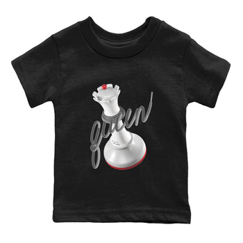 3s Cement Grey shirts to match jordans 3D Queen sneaker match tees Air Jordan 3 Cement Grey SNRT Sneaker Release Tees Youth Baby Black 2 crew neck shirts