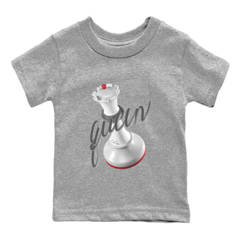 3s Cement Grey shirts to match jordans 3D Queen sneaker match tees Air Jordan 3 Cement Grey SNRT Sneaker Release Tees Youth Baby Heather Grey 2 crew neck shirts