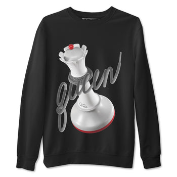 3s Cement Grey shirts to match jordans 3D Queen sneaker match tees Air Jordan 3 Cement Grey SNRT Sneaker Release Tees unisex cotton Black 2 crew neck shirts