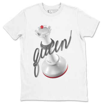 3s Cement Grey shirts to match jordans 3D Queen sneaker match tees Air Jordan 3 Cement Grey SNRT Sneaker Release Tees unisex cotton White 2 crew neck shirts