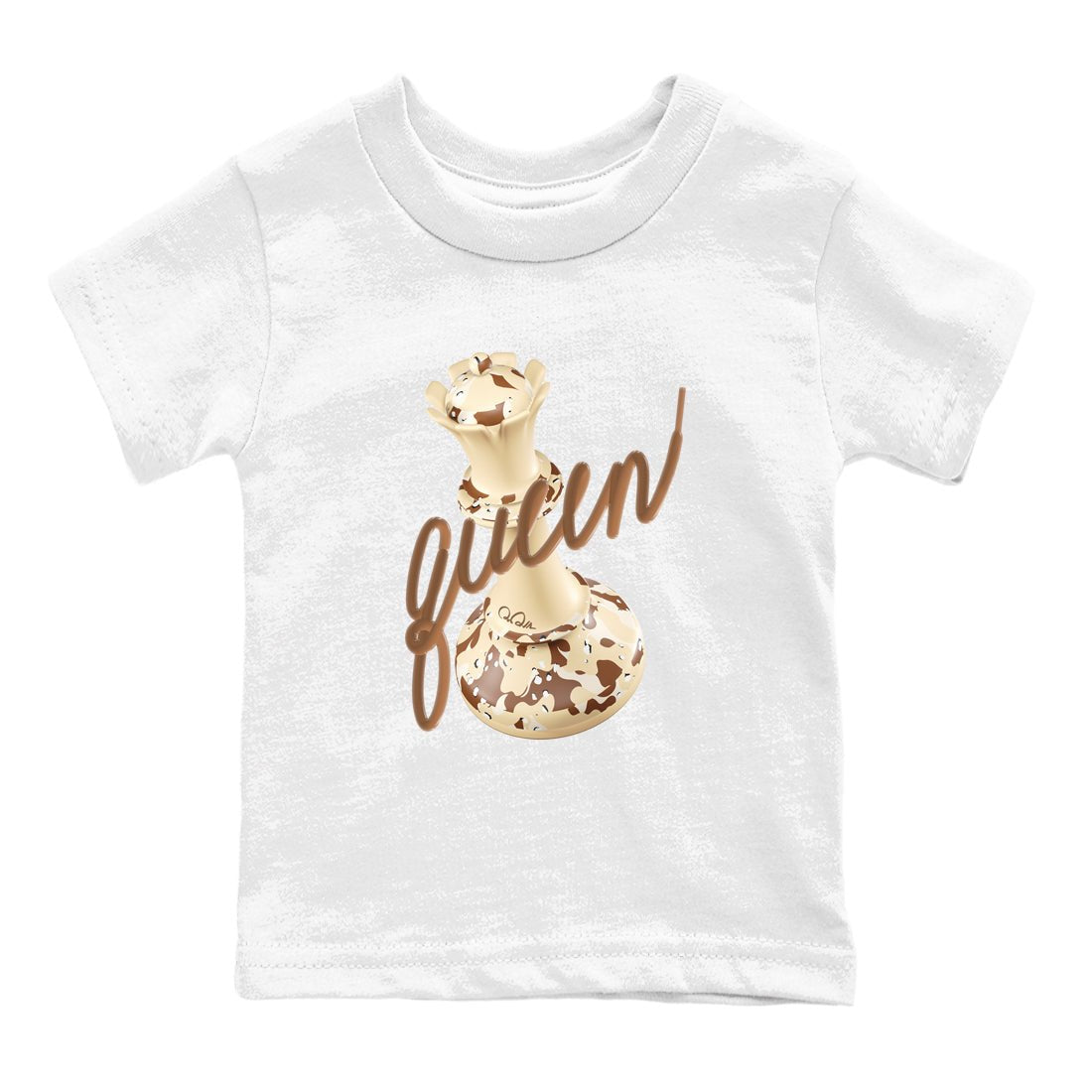 AJ3 Desert Camo shirts to match jordans 3D Queen sneaker match tees Air Jordan 3 Desert Camo SNRT Sneaker Tees streetwear brand Baby and Youth White 2 cotton tee
