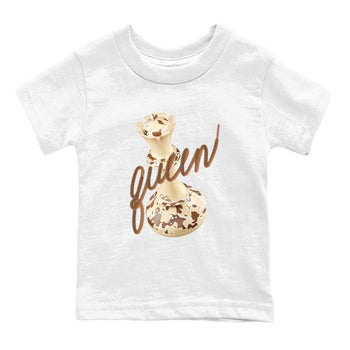 AJ3 Desert Camo shirts to match jordans 3D Queen sneaker match tees Air Jordan 3 Desert Camo SNRT Sneaker Tees streetwear brand Baby and Youth White 2 cotton tee