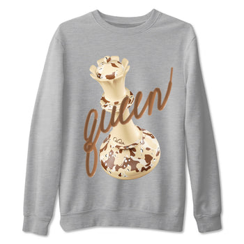 AJ3 Desert Camo shirts to match jordans 3D Queen sneaker match tees Air Jordan 3 Desert Camo SNRT Sneaker Tees streetwear brand Heather Grey 2 unisex cotton tee