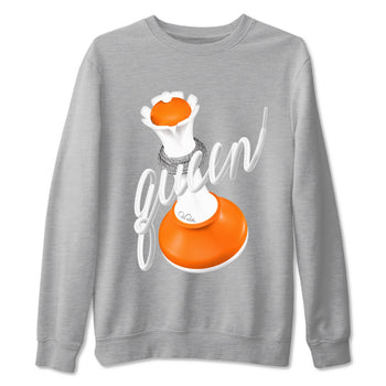 3s Georgia Peach shirt to match jordans 3D Queen sneaker tees Air Jordan 3 Georgia Peach SNRT Sneaker Release Tees unisex cotton Heather Grey 2 crew neck shirt