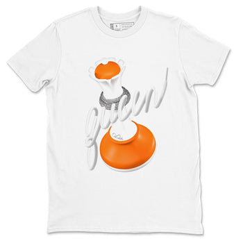 3s Georgia Peach shirt to match jordans 3D Queen sneaker tees Air Jordan 3 Georgia Peach SNRT Sneaker Release Tees unisex cotton White 2 crew neck shirt