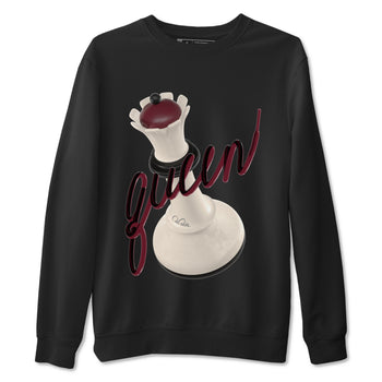4s A Ma Maniere x Fossil Stone shirts to match jordans 3D Queen sneaker match tees Air Jordan 4 A Ma Maniere x Fossil Stone match shoes to clothes SNRT Sneaker Tees unisex cotton Black 2 shirts